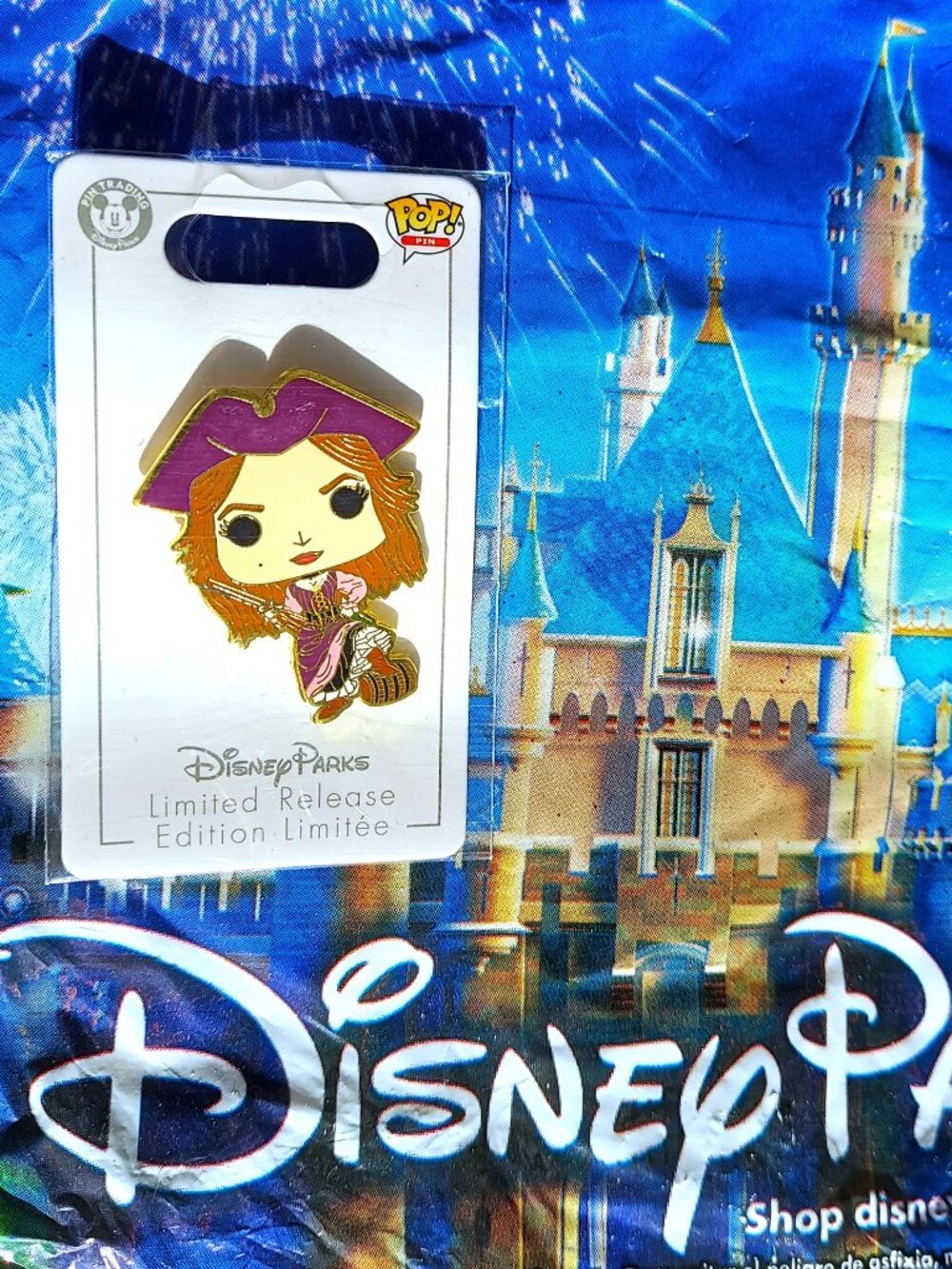 New Disney trading Pin PIRATES OF THE CARIBBEAN Princess Disney/Funko